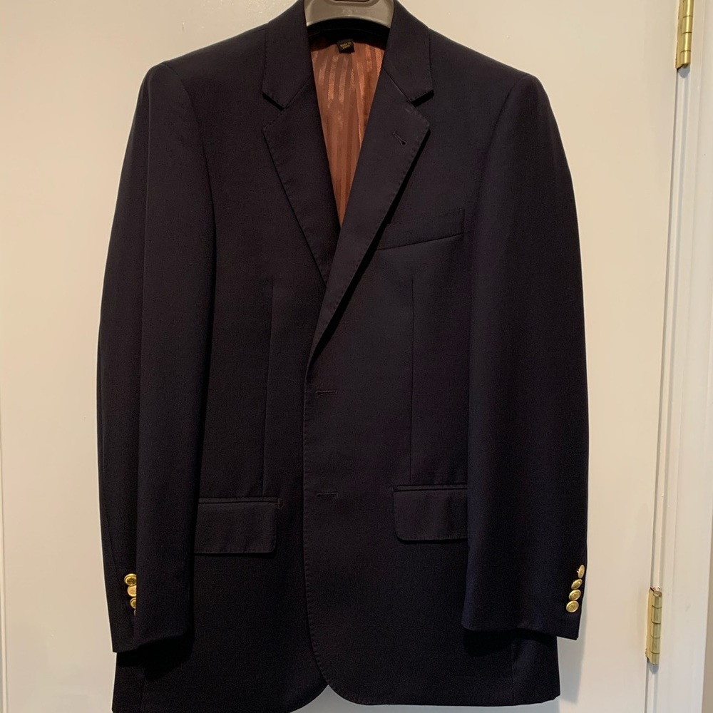 EUC Baroni Couture Navy Blazer